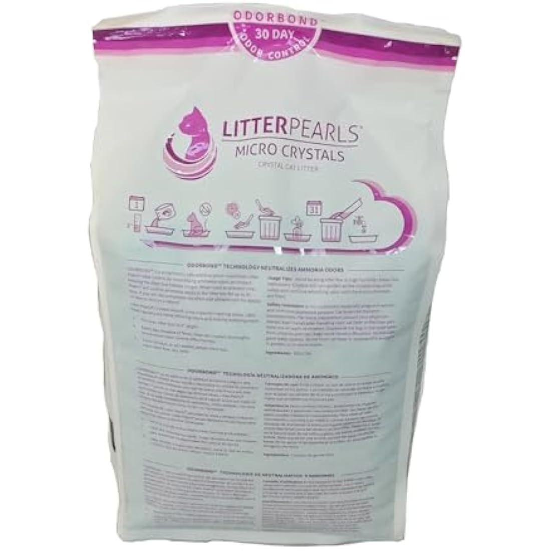 Litter Pearls Micro Crystals Cat Litter