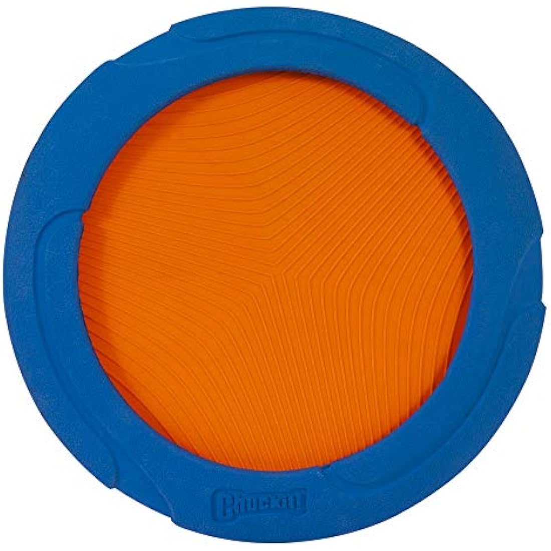 Chuckit! Ultra Flight Frisbee Rubber Dog Toy Extended Distance & Flight Time For Interactive Fetch Play