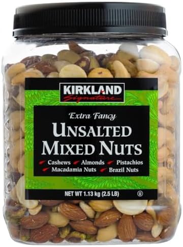Kirkland Signature Extra Fancy Unsalted Mixed Nuts (1.13kg)