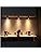 Cefrank Spotlights 8x1watt Warm White LED Mini Spot Lights for Display Case, USB Power Dimmable Cabinet Lamps - WarmWhite 3000K