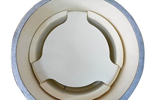 Onlyfire Heat Deflector Compatible for Large Big Green Egg and Premier Kamado Kooker, 44.5CM (17 1/2"), Ceramic Kamado Grill Smoker Replacement