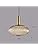 MZStech Modern Chandelier Light,Gold Copper Pendant Light Socket with Amber Glass Pendant Lamp Shade,LED Hanging Lamp