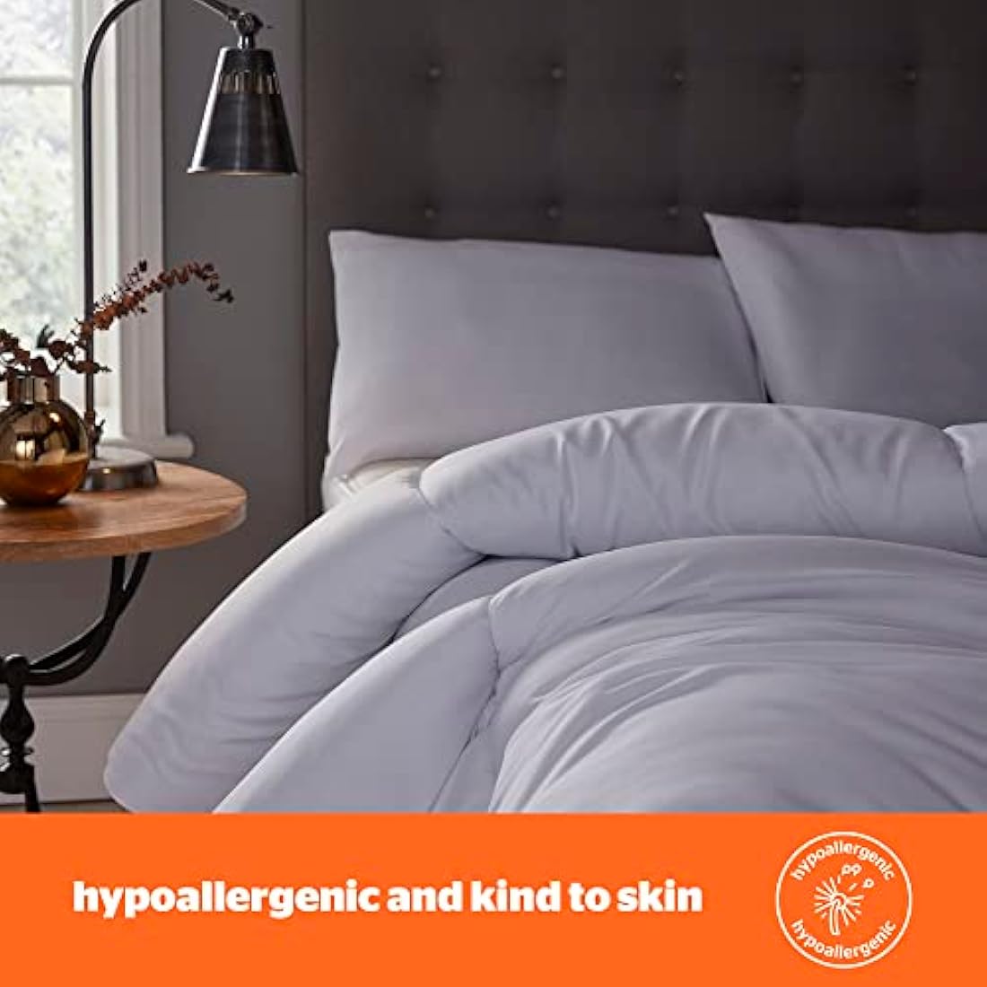 Silentnight Warm & Cosy Super King 15 Tog Winter Duvet – Extra Warm Thick Heavyweight Cosy Winter Quilt Duvet Ideal for Cold Nights – Hypoallergenic and Machine Washable - Super King - 260x220cm