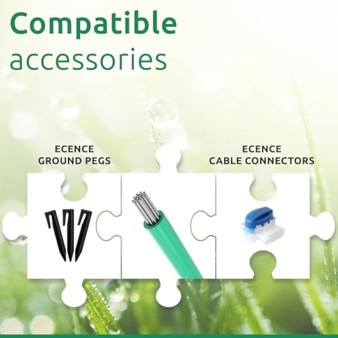 ECENCE Boundary Wire 820ft - Compatible with Robotic Lawnmowers, incl. Husqvarna - Perimeter Wire Ø0.13Inch, 17AWG Conductor - Universal Guide Wire