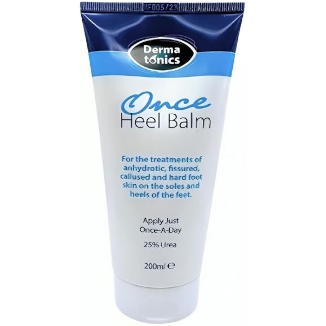 Dermatonics Once Heel Balm | Long-lasting Relief for Rough, Dry, and Callused Heels and Feet | Paraben-free and Clinicaly Proven | Visible Result in 8 Days | Pack of 3 x 200 ml