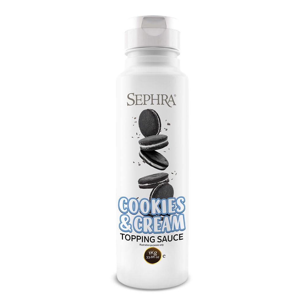 Sephra Cookies & Cream Dessert Topping Sauce 1kg