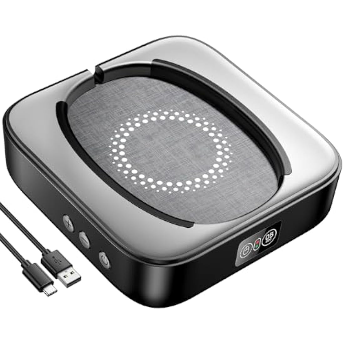 meatanty Undetectable Mouse Mover Usb Physical Jiggler,with LED Display and ON/OFF Switch, Running Frequency Adjustable, Keeps PC Laptop Active