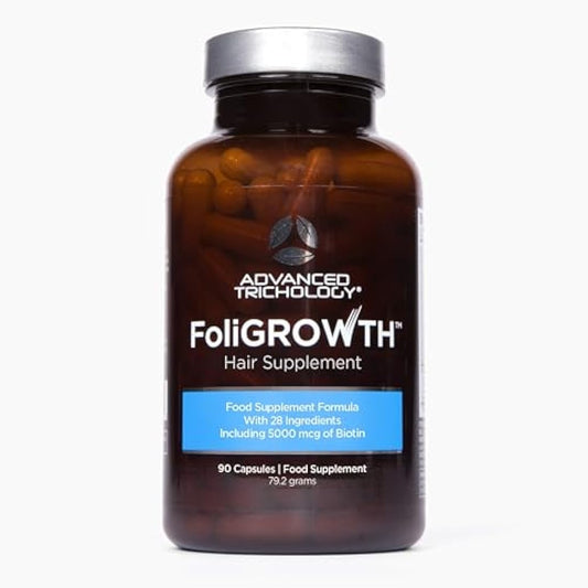 Advanced Trichology FoliGROWTH Hair Supplement – Designed to Provide Essential Vitamins and Minerals for Hair and Scalp Health