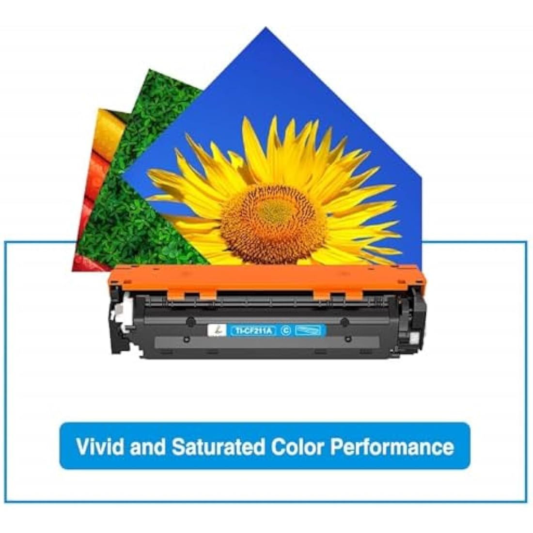 TRUE IMAGE Compatible Toner Cartridge Replacement for HP 131X CF210X 131A CF210A 128A CE320A 125A Laserjet Pro 200 Color MFP M276n M276nw M251nw M251n (Black Cyan Yellow Magenta, 4-Pack)