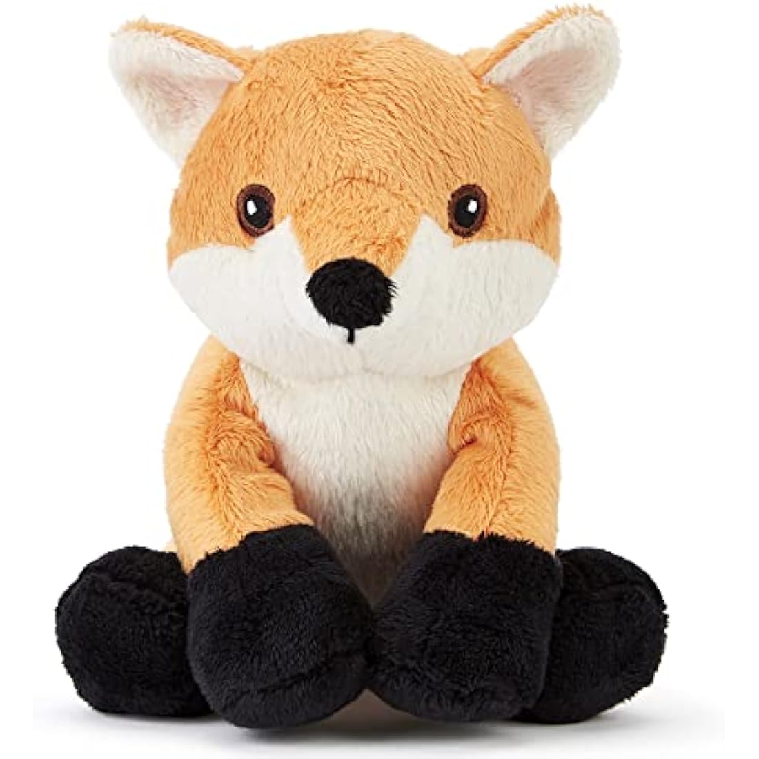 Zappi Co 100% Recycled Plush Fox Toy (13-15cm) Stuffed Soft Cuddly animals Collection For New Born Child