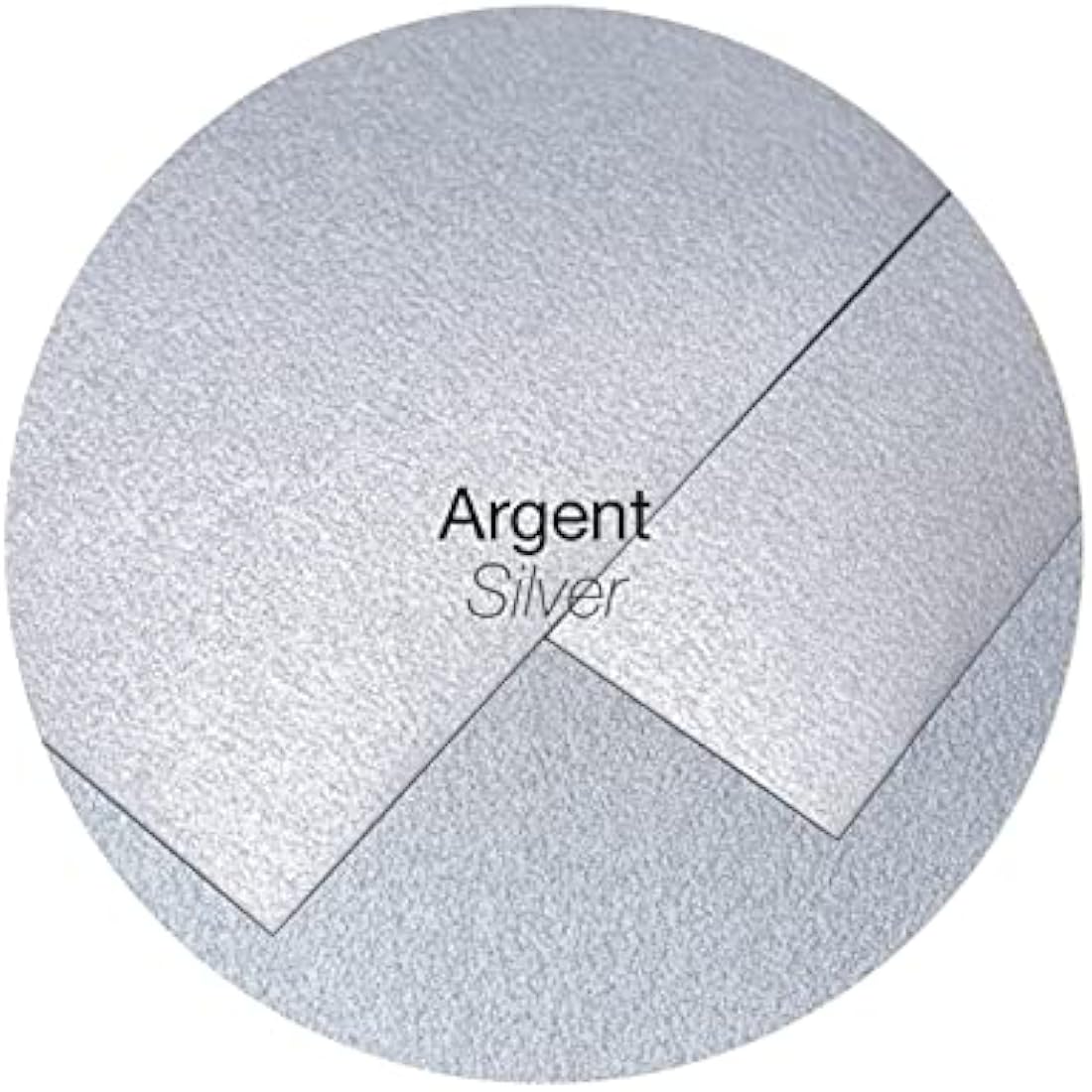 Clairefontaine - Ref 50075C - Pollen Iridescent Adhesive Envelopes (Pack of 20) - DL (110 x 220mm) in Size, 120gsm Paper, Easy-to-Peel Adhesive Strip - Silver