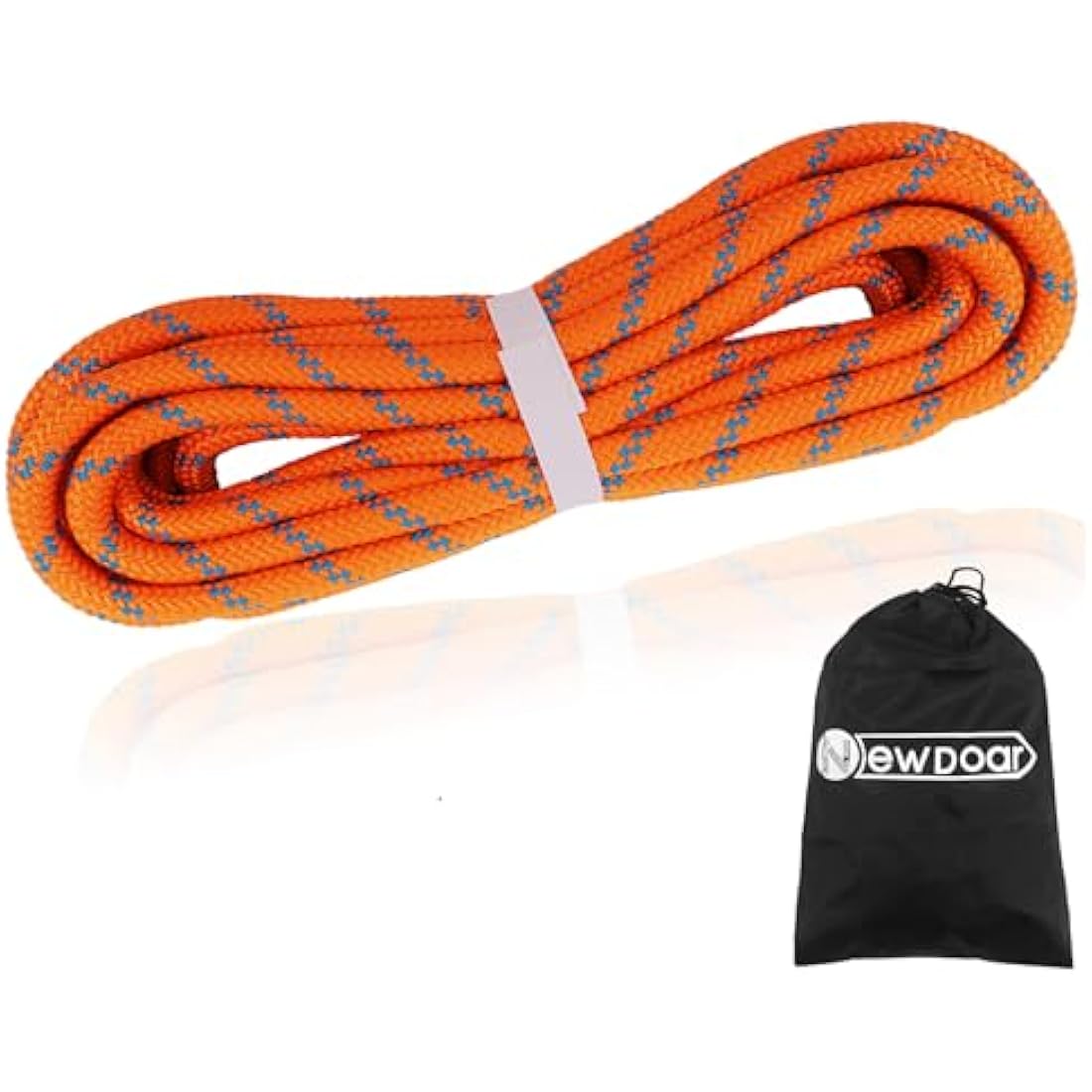 NewDoar Outdoor Rope 14KN/18KN 8mm/10mm High Strength Accessory Cord Rope Double Braid Multifunctional Cord for Camping, Hiking, Fishing, Hauling Loads, Hammocks,Tents