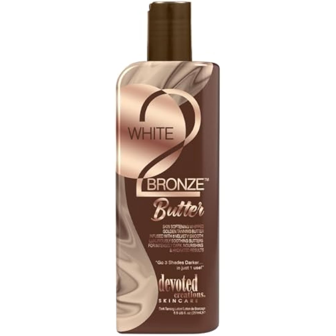 Devoted Creations White 2 Bronze Butter Tanning Lotion (251ml)