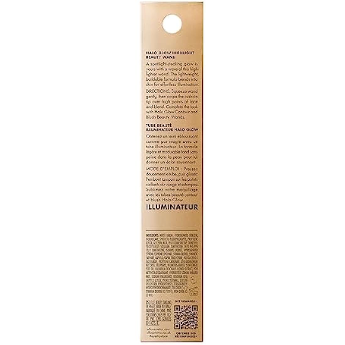 e.l.f. Halo Glow Highlight Beauty Wand, Liquid Highlighter Wand For Luminous, Glowing Skin, Buildable Formula, Vegan & Cruelty-free, Champagne Campaign