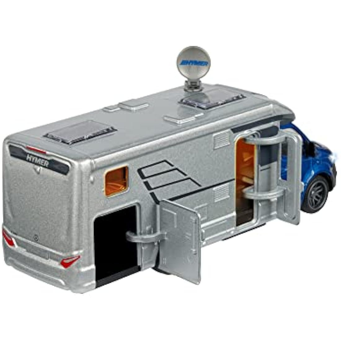 Majorette Grand Series City Hymer B-Class 780T Camper Die-Cast Toy - Larger 1:43 Scale Model - Batteries Included