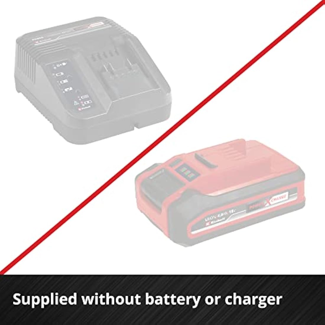 Einhell 4513927 TC-CD 18/35 Li-Solo Power X-Change Lithium-Ion Cordless Speed Electronic Unit without Battery or Charger, 18.5 cm*19.5 cm*6.3 cm