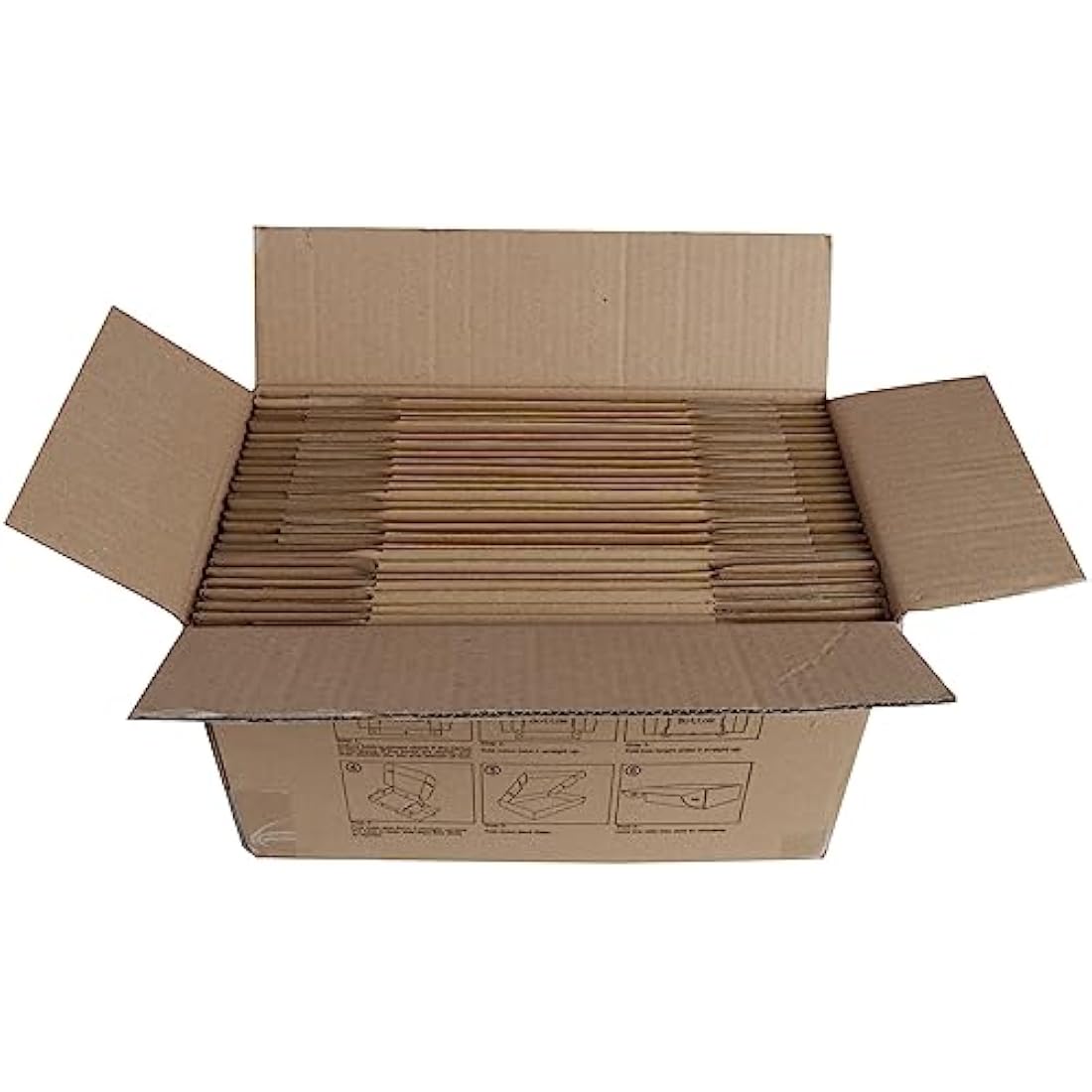 RLAVBL 25 Pack 153x102x76 mm (6x4x3 in) Shipping Boxes Small Brown Corrugated Cardboard Box for Packing Mailing