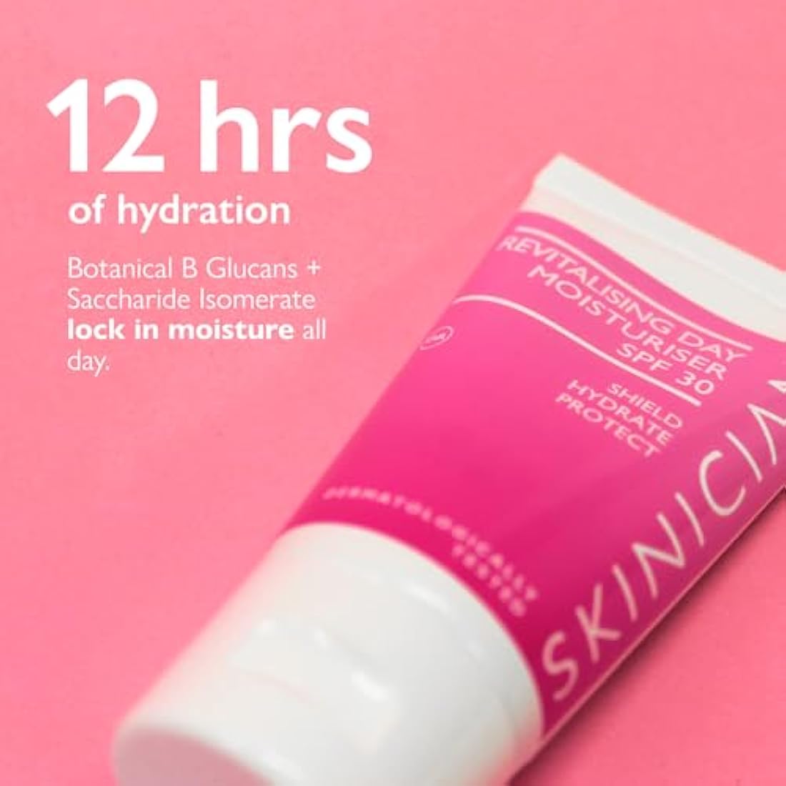 Revitalising Anti Aging Face Cream Moisturiser For Women - Salon Professional Skincare with Vitamin E + Anti Wrinkle Hydrating Day Cream - Lightweight SPF30 Cream For Normal & Sensitive Skin (50ml)