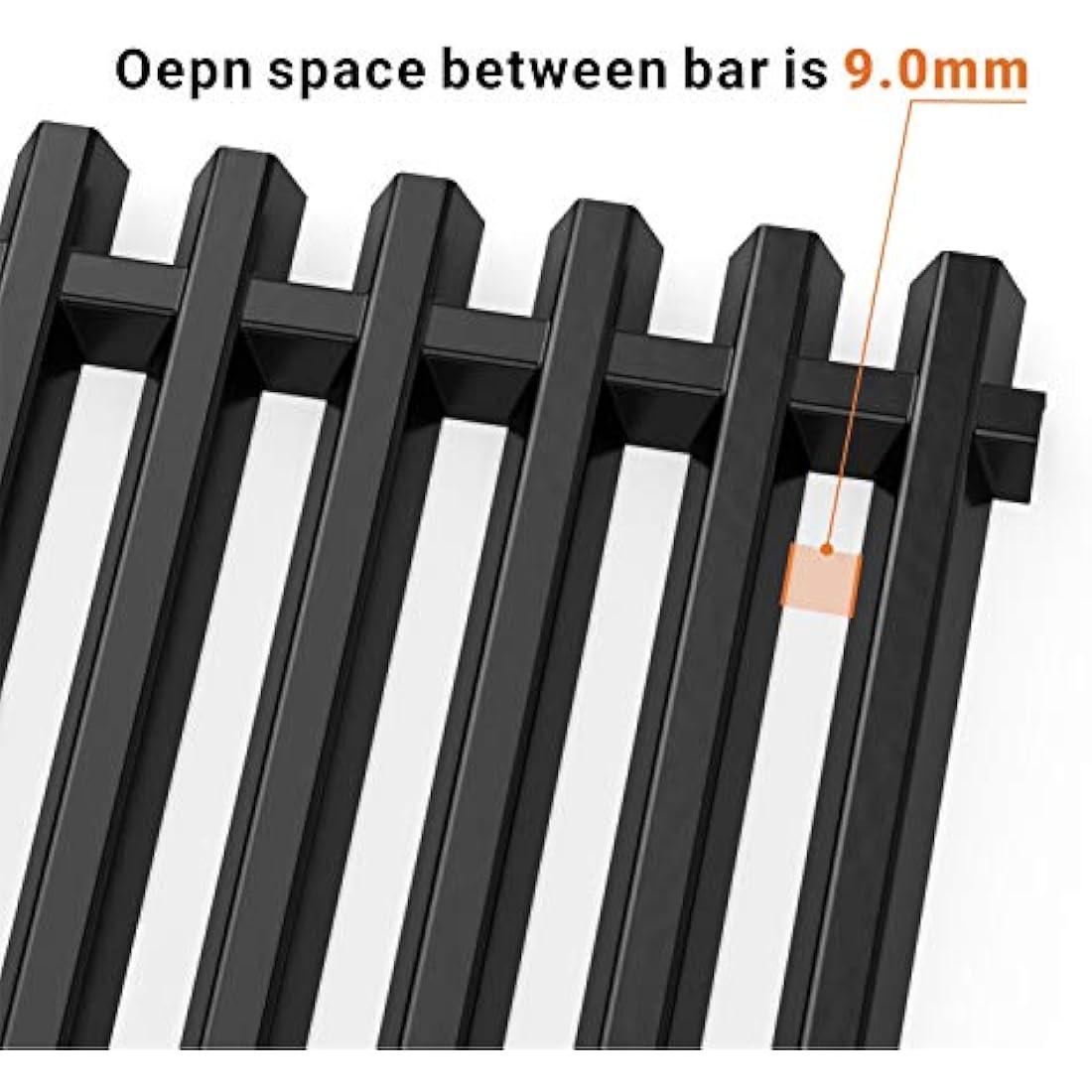 onlyfire Porcelain Enameled Steel Cooking Grates for Weber Spirit I & II 300 Series Gas Grills, Spirit 400 Series, Spirit 700, BBQ Replacement Grill Grate Fits Weber 7525/7638/7639, 2 Pcs