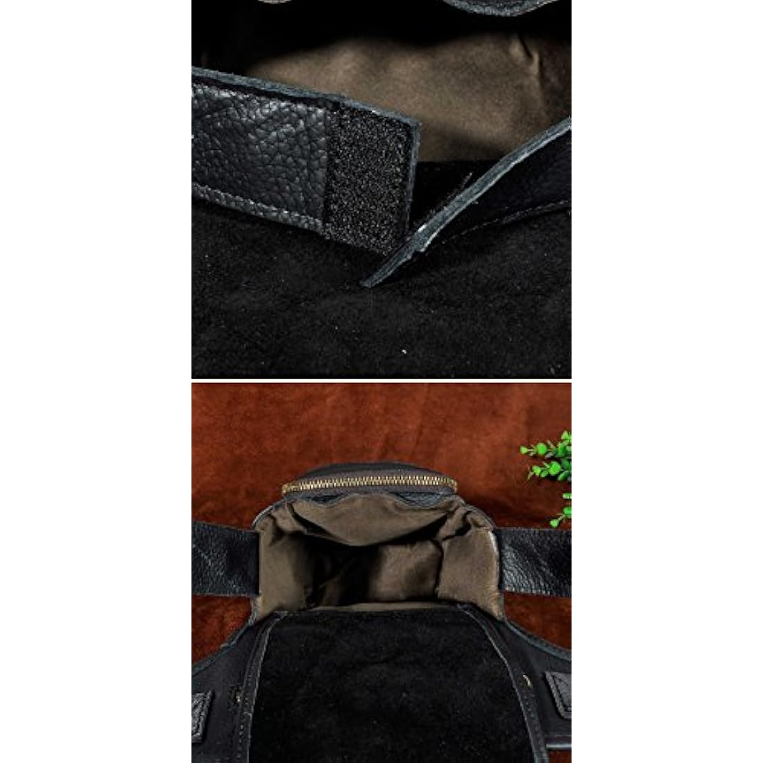 Le'aokuu Mens Genuine Leather Messenger Riding Hip Bum Waist Pack Drop Leg Cross Over Thigh Bag