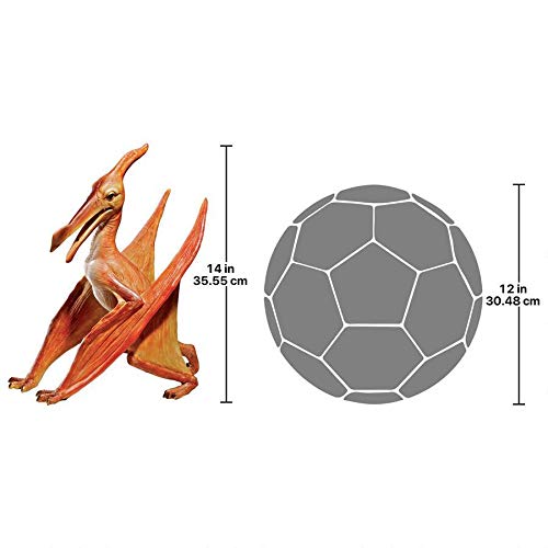 Design Toscano Scaled Jurassic Pterodactyl Dinosaur Statue
