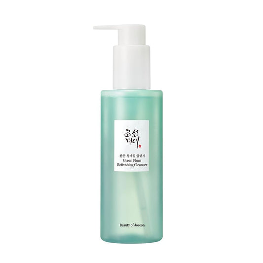 Beauty of Joseon Green Plum Refreshing Cleanser Gel Type Deep Pore Cleansing, Acne Face Wash, Blackhead Remover For All Skin Types Korean Skincare,