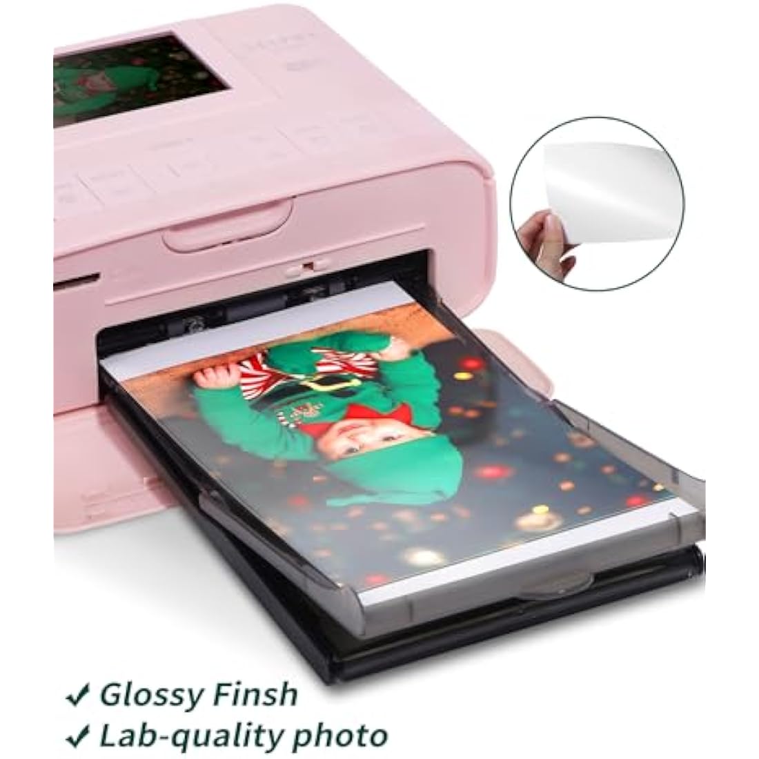 Compatible Canon Selphy CP1500 Ink and Paper for Selphy Photo Printer CP1500 CP1300 CP1200 CP910 CP800 CP780 4x6 inch 10x15cm, KP-108IN 3xKP-36IP Photo Paper 108 Sheets and 3 Colour Ink Cassette