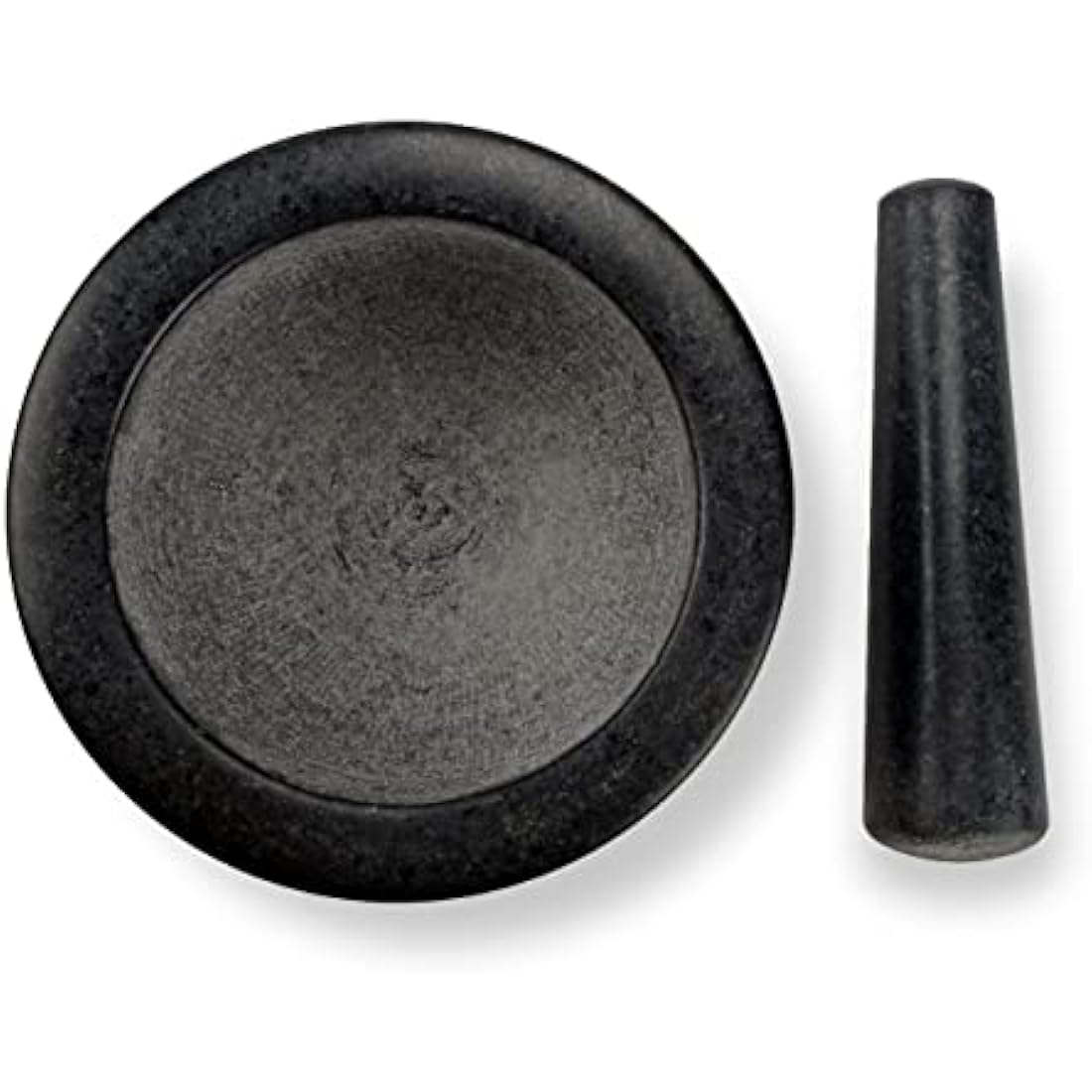 Silk Route Home Granite Pestle & Mortar with Base, Kitchen Tool for Muddling & Grinding Spices, Herbs, Nuts & More