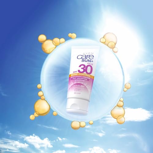 Avon Care Sun+ Shine Control Moisturising Face Cream Very Water Resistant Sun Cream SPF30