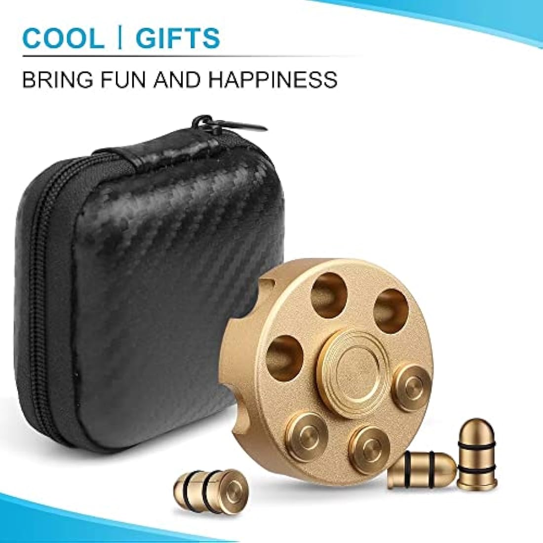 Cool Fidget Spinner Toy Detachable Metal Fingertip Spin Gyro Fidget Desk Sensory Toy for Kids Adults Stress Relief, Birthday Gift for Boy Men, Hand Spinner Anxiety Toy for Home Office