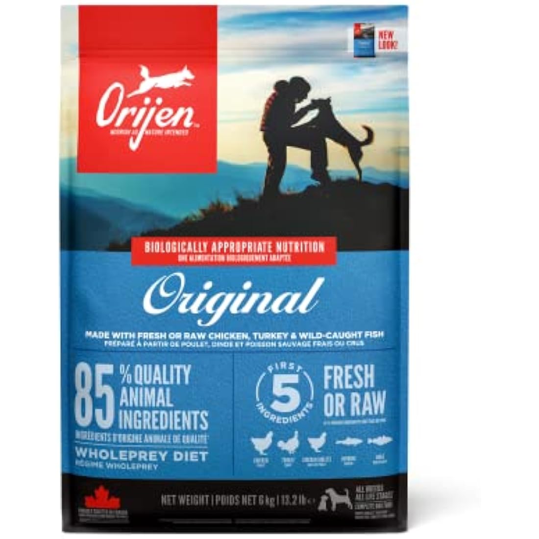 Orijen Adult Original Food, 6 kg
