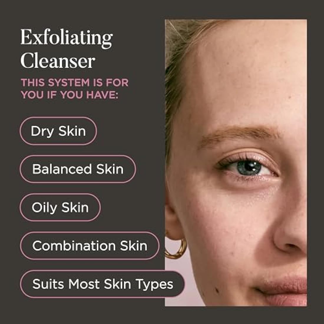 DuoCleanse Cleanse & Exfoliate from Sculpted by Aimee 200ml - 2-in-1 Vegan Gentle Cleansers with AHAs, BHAs and Amino Acids – All Skin Types