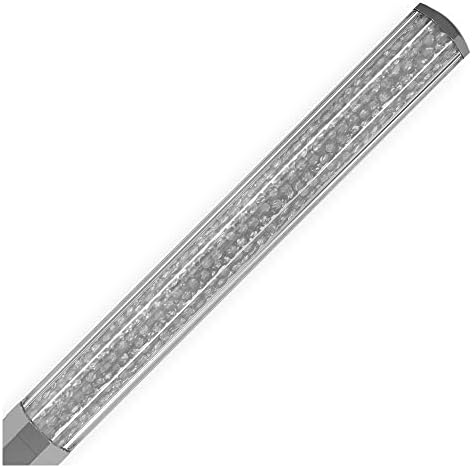 Swarovski Crystalline ballpoint pen, Octagon shape, Silver Tone