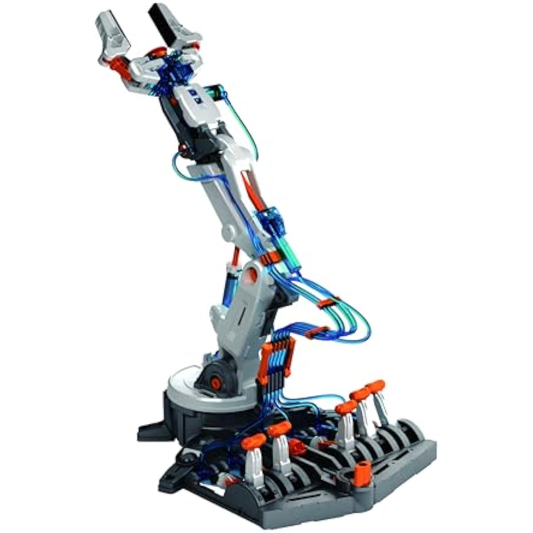 CONSTRUCT & CREATE Hydraulic Robot Arm DIY STEM Build Your Own Project Kit Set