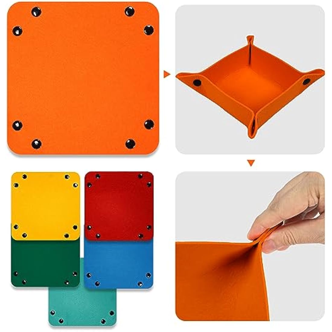 MOZOOSON Jigsaw Puzzle Board - 1000 Pieces Storage, Puzzle Storage Board 32 x 22inches, Jigsaw Puzzle Accessories for Easy Move and Store (6 Puzzle Sorting Trays & 1 Clear Cover)
