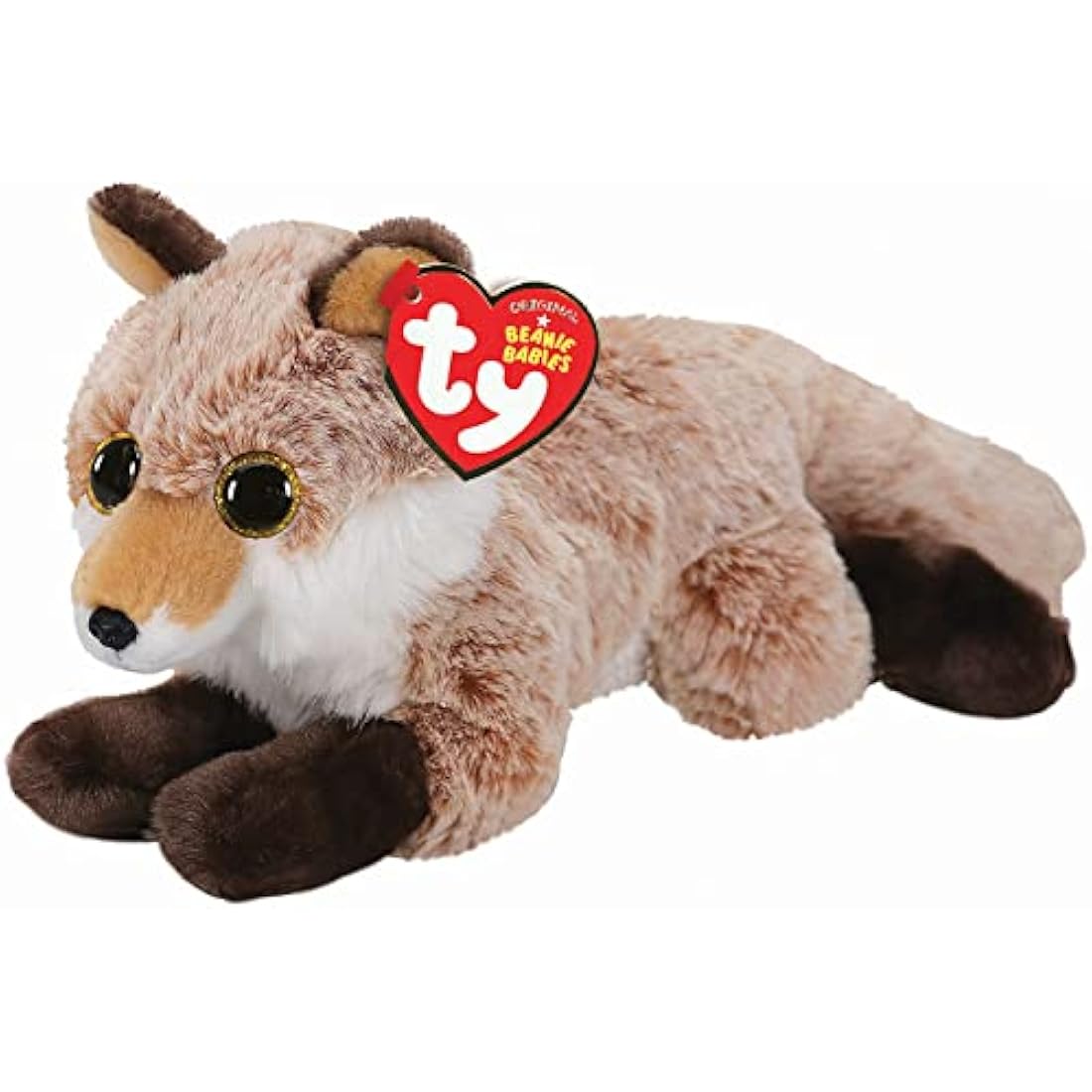 TY UK Ltd 50052 Fredrick Fox Beanie Babies, Multicoloured
