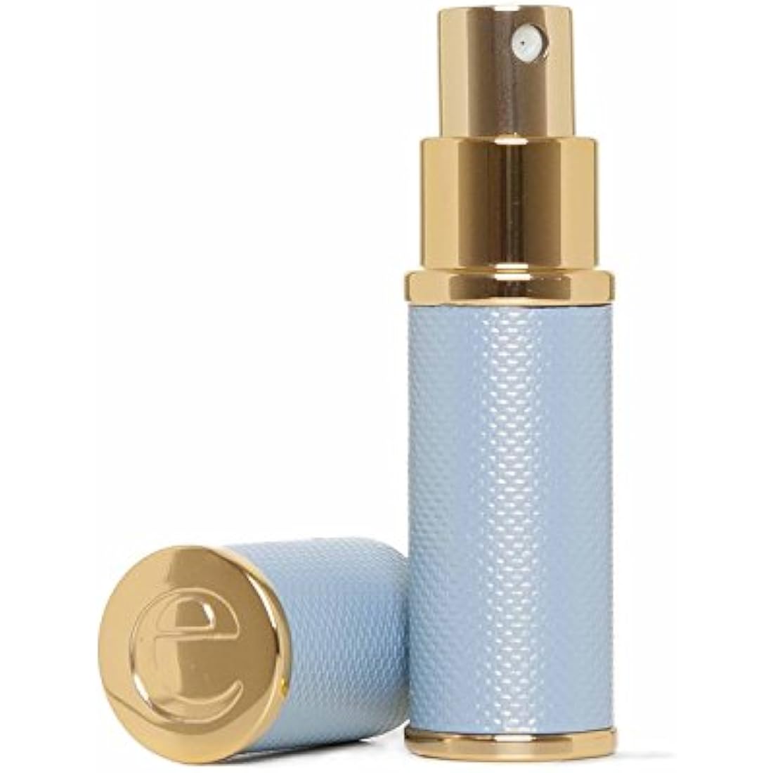 The Essential Atomizer Co. Patina 10ml refillable perfume atomiser with Gift Box. for handbag & travel. (SKY)
