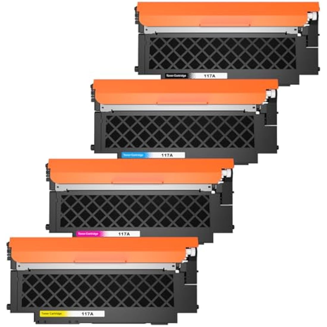 Q-image 117A Toner Cartridge Compatible for HP 117A 117 Color Laser MFP 179fwg 178nwg 179fnw 178nw 150a 150nw 179 178 150 W2070A W2071A W2072A W2073A ((Black Cyan Yellow Magenta)