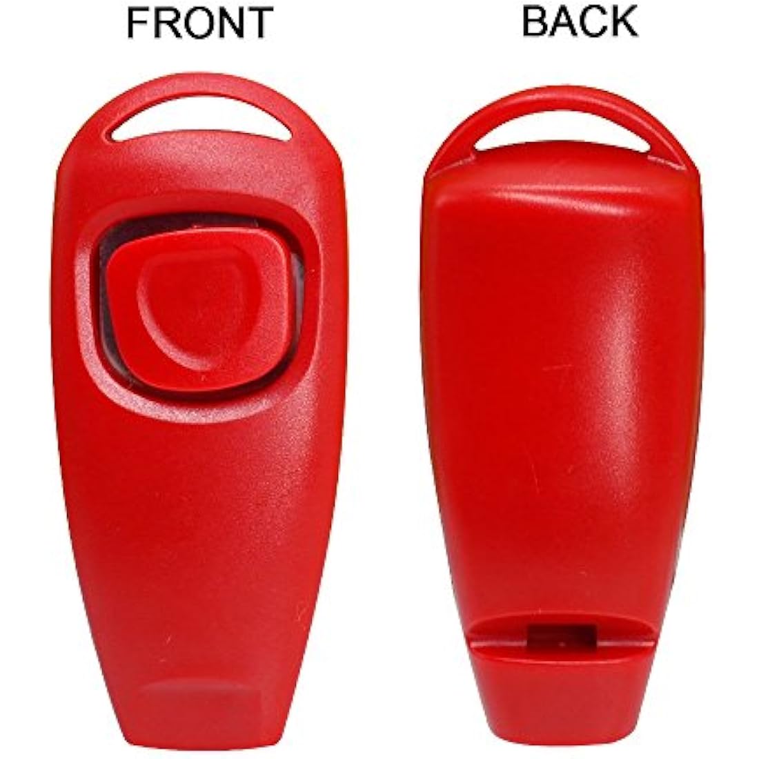 Symphonyw Dog Training Clickers, 4PCS Dog Whistle Clicker 2 in 1 Whistle and Clicker Pet Training Tools with Wrist Strap