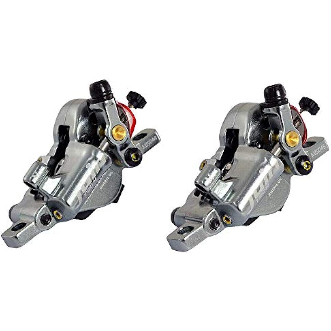 Juin Tech M1 Hydraulic MTB E-Bike Disc Brake Set 160mm with Rotor, Front and Rear, Gray, JT1949