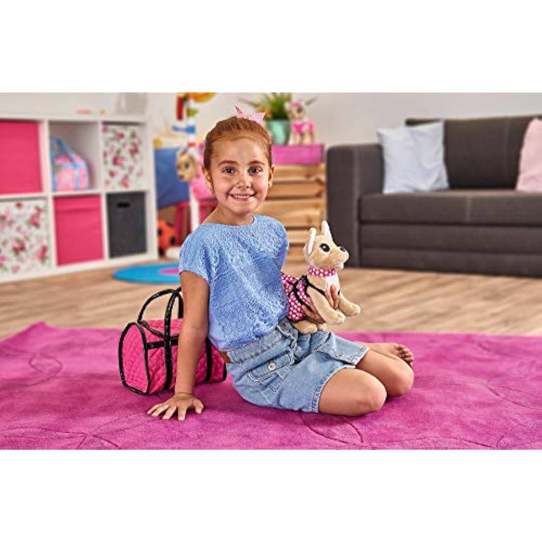 Simba 105893123 "Chi Chi Love - Paris II Plush Dog Set
