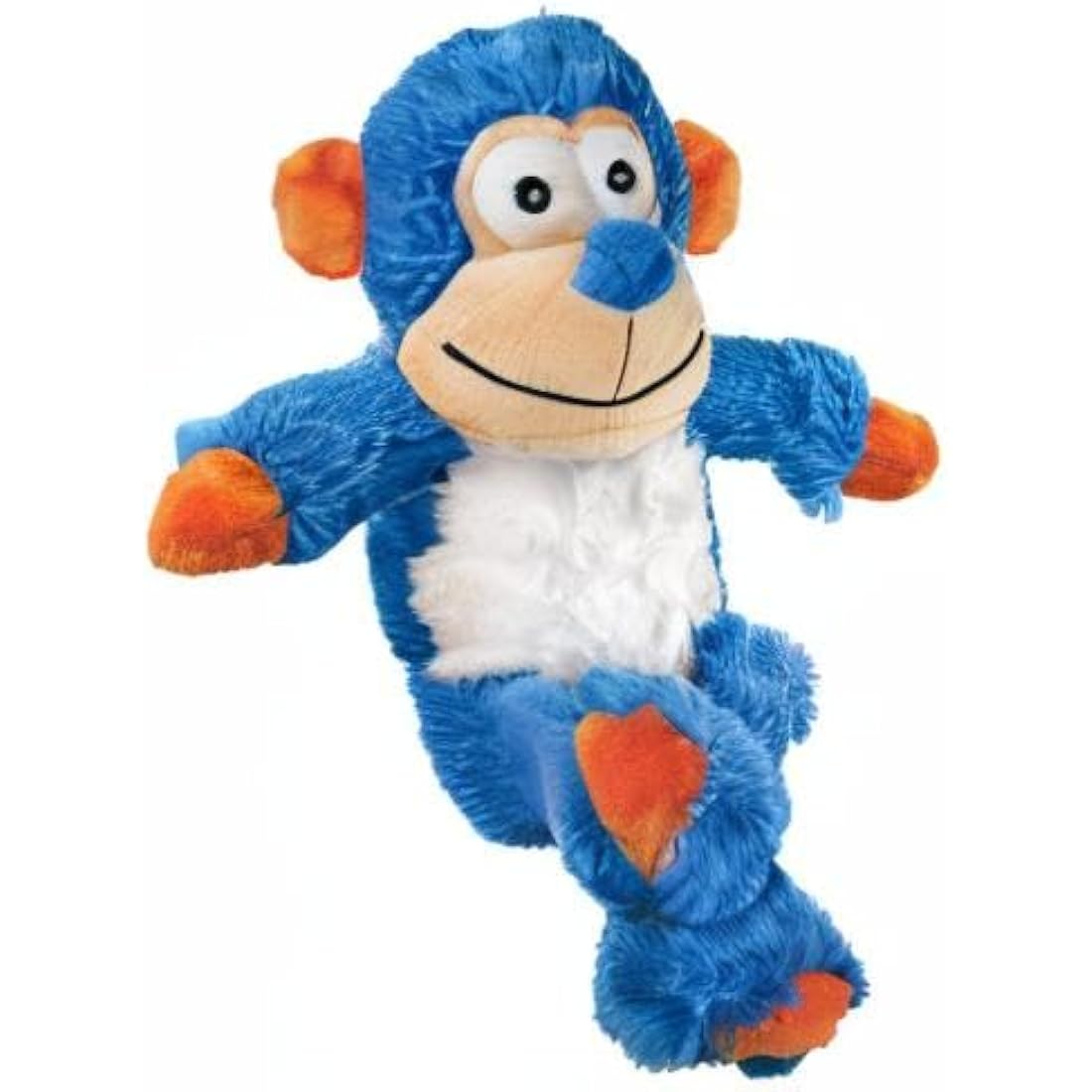 KONG - Cross Knots Monkey - Internal Knotted Ropes and Minimal Stuffing for Less Mess - For Small and Medium Dogs