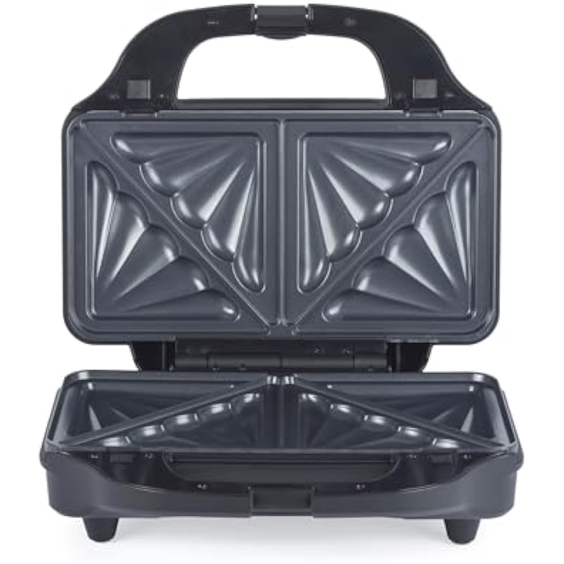 Salter Sandwich Toaster – Non-Stick, Deep Fill Toastie Maker, Cook 2 Toasted Sandwiches Together, 4 Slice Grill Press, Automatic Temperature Control, Cool Touch Handle, Easy Clean, 900W, EK2017