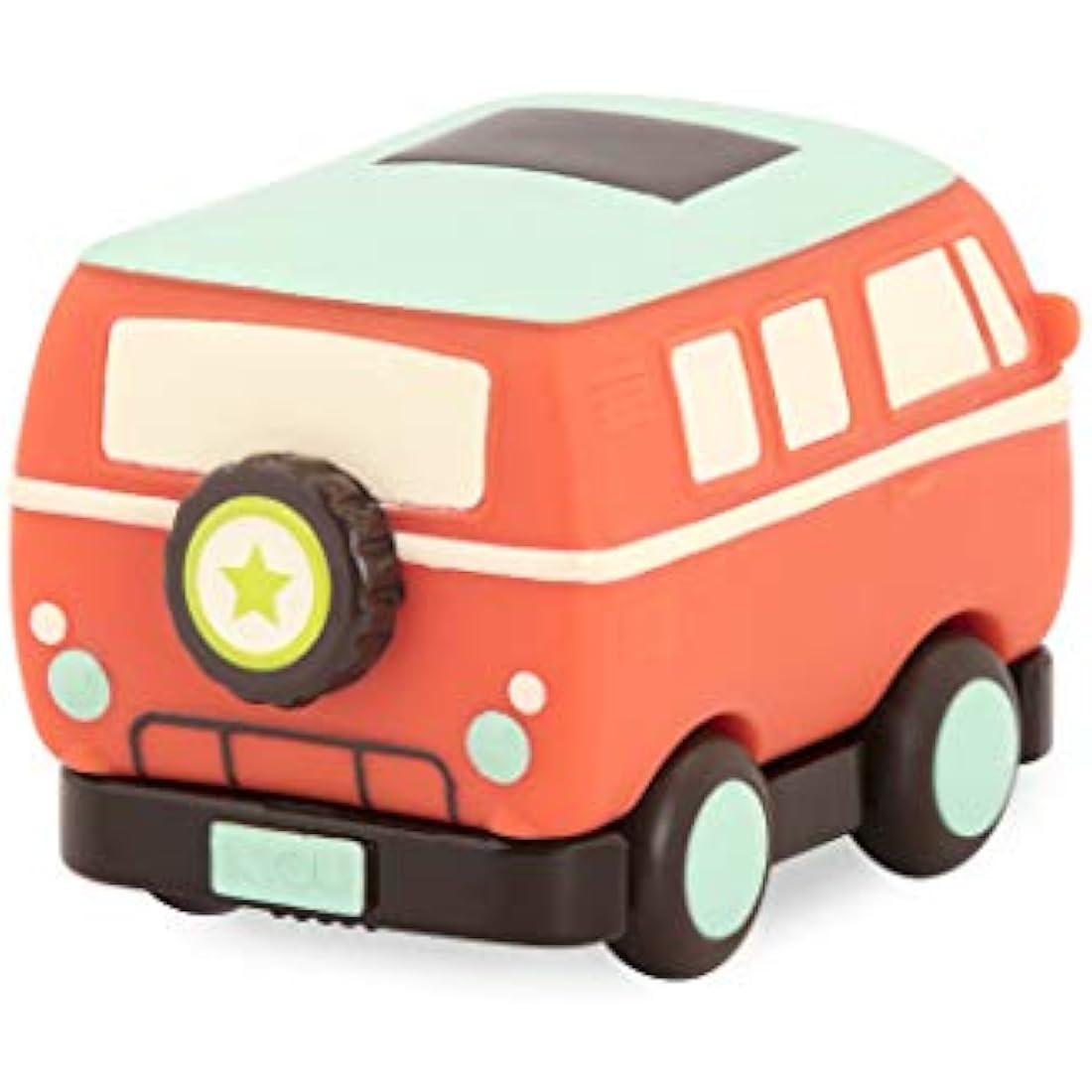 B. toys – Mini Pull – Back Vehicles Set – Set of 3 Vehicles – Truck, Camper Van, Police – 12+ Months