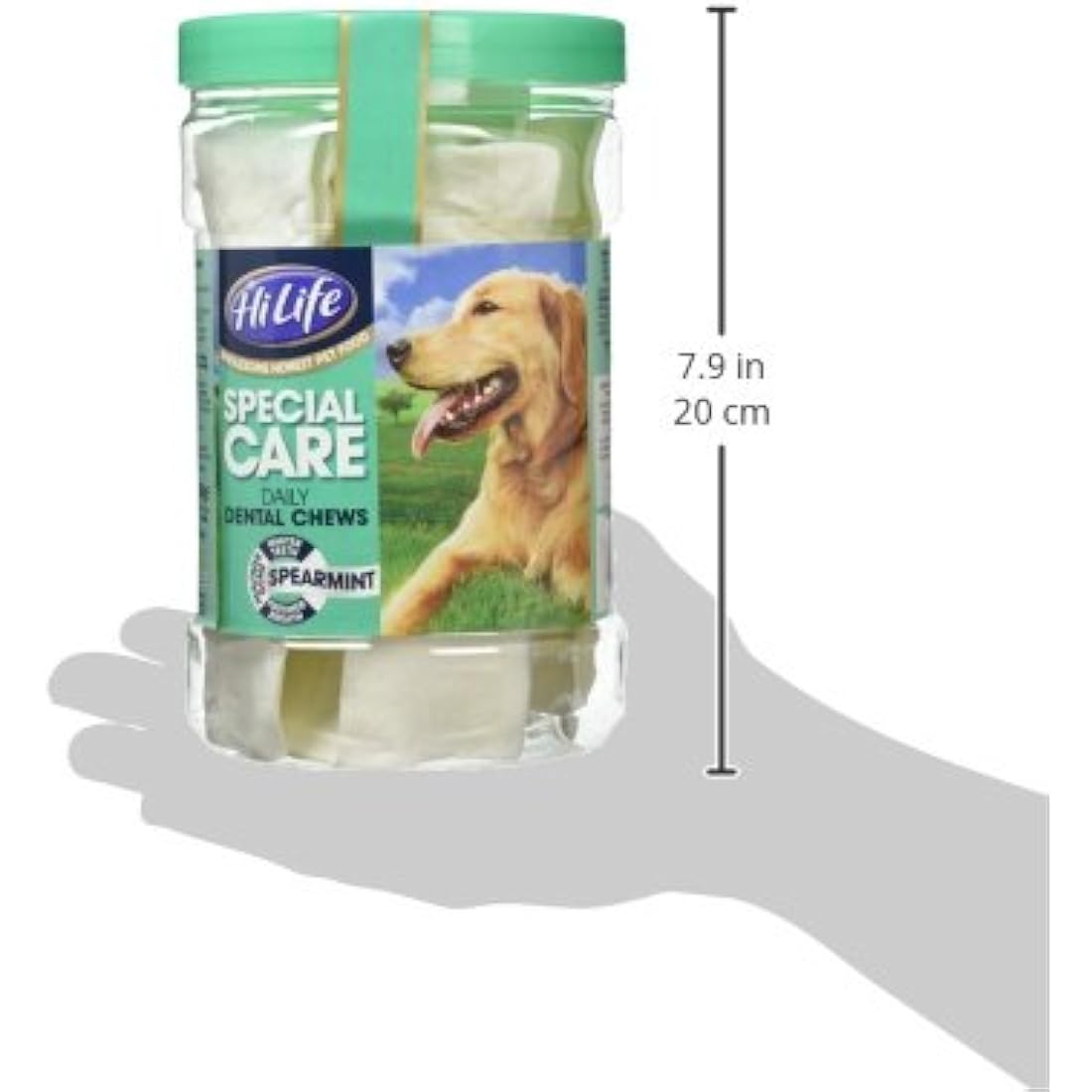 Special Care Spearmint Flavour Daily Dental Chews for Dogs, For Healthier Gums, Whiter Teeth & Fresher Breath, Help Reduce Tartar Build Up (36 Chews)