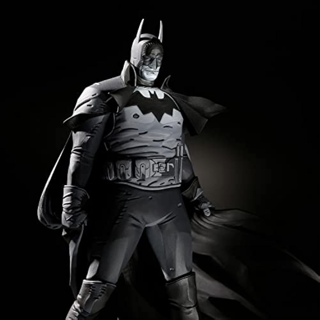 McFarlane Toys, Limited Edition 1:10 scale DC Batman Black and White Line Collectible Resin Statue, Mike Magnolia Design, DC Multiverse Collectors Statue - Ages 12+
