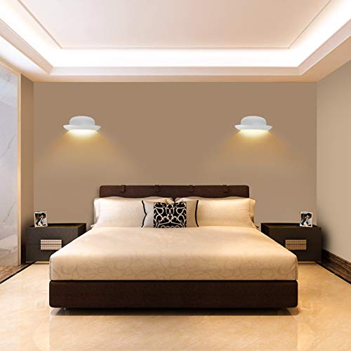 KAWELL Creative 12W Modern Wall Light LED Wall Lamp Waterproof IP65 Aluminum Wall Wash Lights Indoor Outdoor for Bedroom Bathroom Stairs Porch