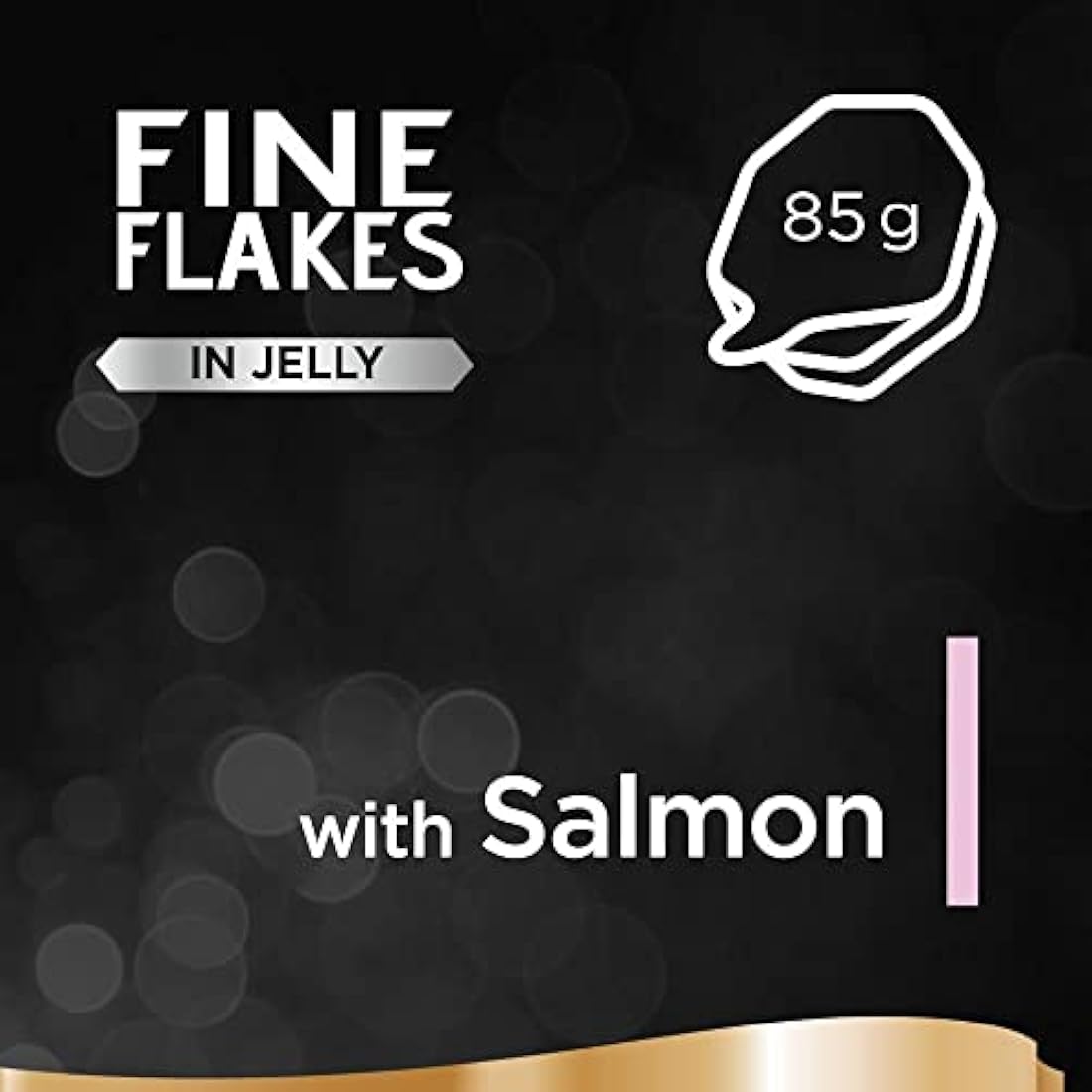 Sheba Fine Flakes in Jelly with Salmon – Wet cat food trays for adult cats – 22 x 85 g Pack