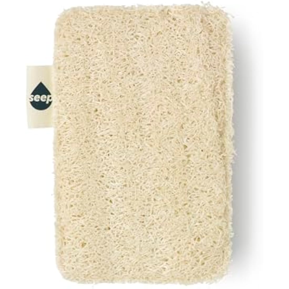 Seep Eco Sponges Washing Up - 12 Pack Multipack Compostable Kitchen Sponge - Cleaning Sponges Made Using Loofah - Sponge Scourer