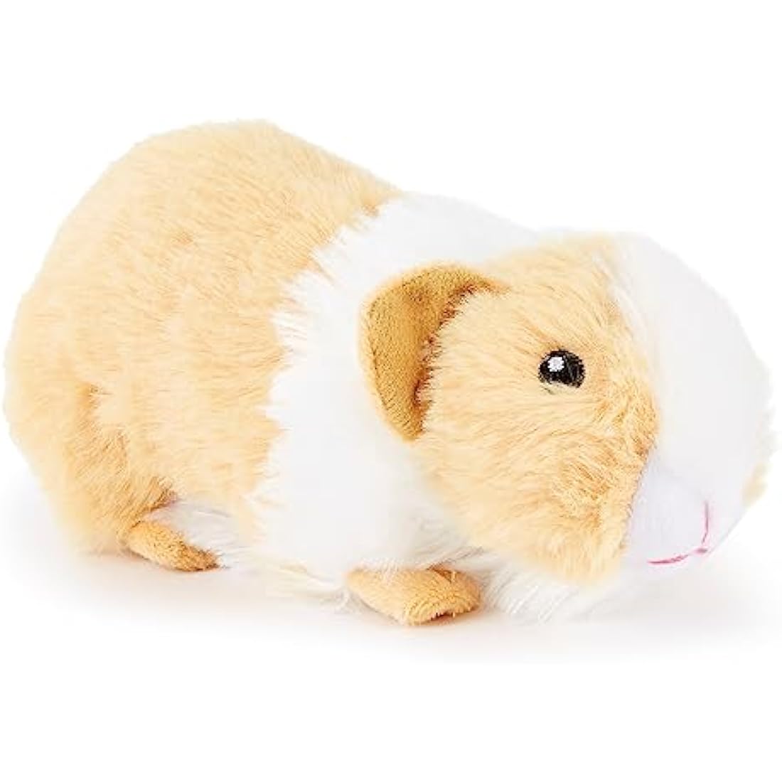 Zappi Co 100% Recycled Plush Guinea Pig Toy (15cm Length) Stuffed Soft Cuddly Eco Friendly animals Collection For New Born Child First kid